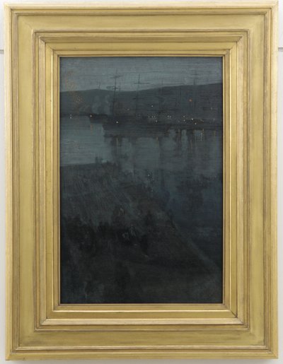 Nocturne in Blue and Gold: Valparaiso, c.1874 by James Abbott McNeill Whistler